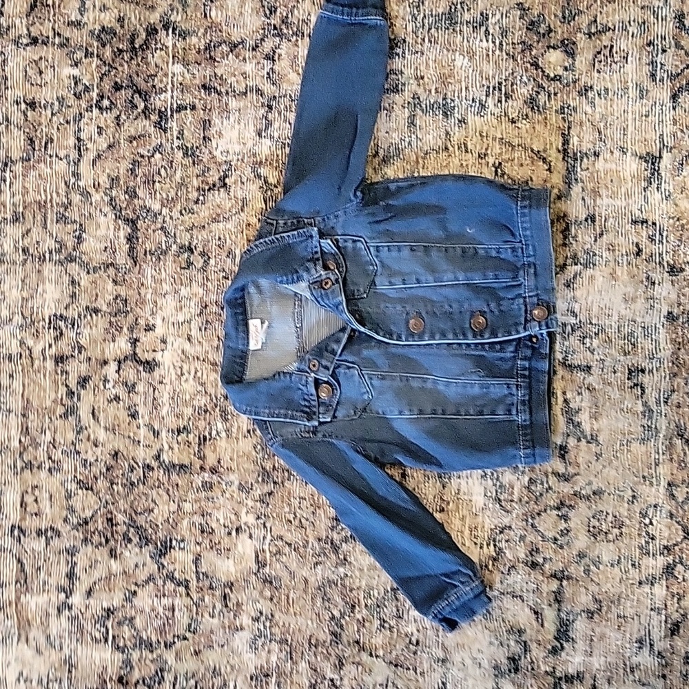 Little girls jean jacket